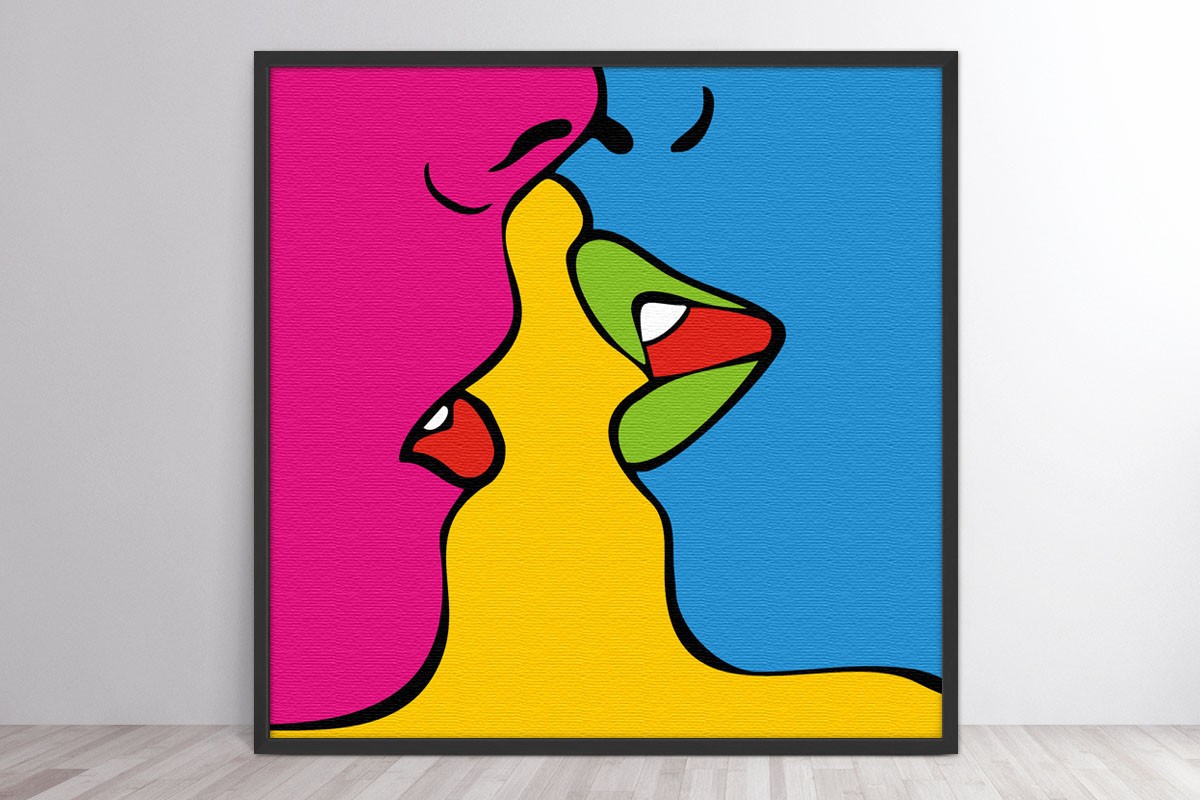 POP ART KISS